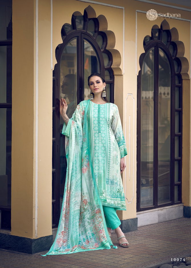 Ryssa By Sadhana Heavy Muslin Silk Printed Salwar Kameez Wholesale Shop In Surat